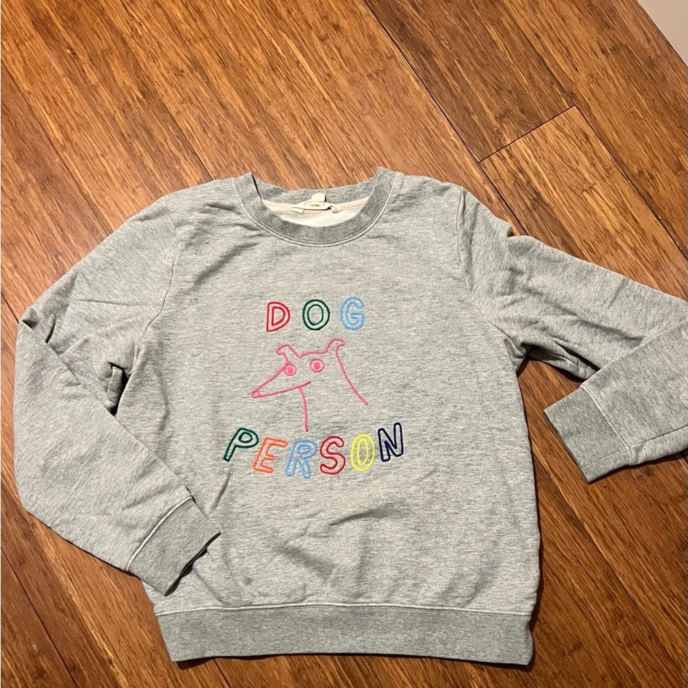 Women’s Boden dog person sweatshirt Small